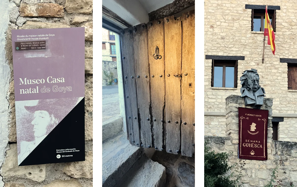”GOYA en Fuendetodos, su casa Natal”
