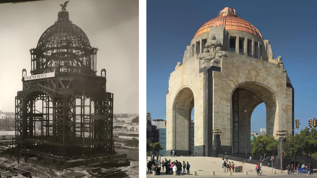 “Monumento a la Revolución”… proyectado originalmente como “Palacio Legislativo Federal”…