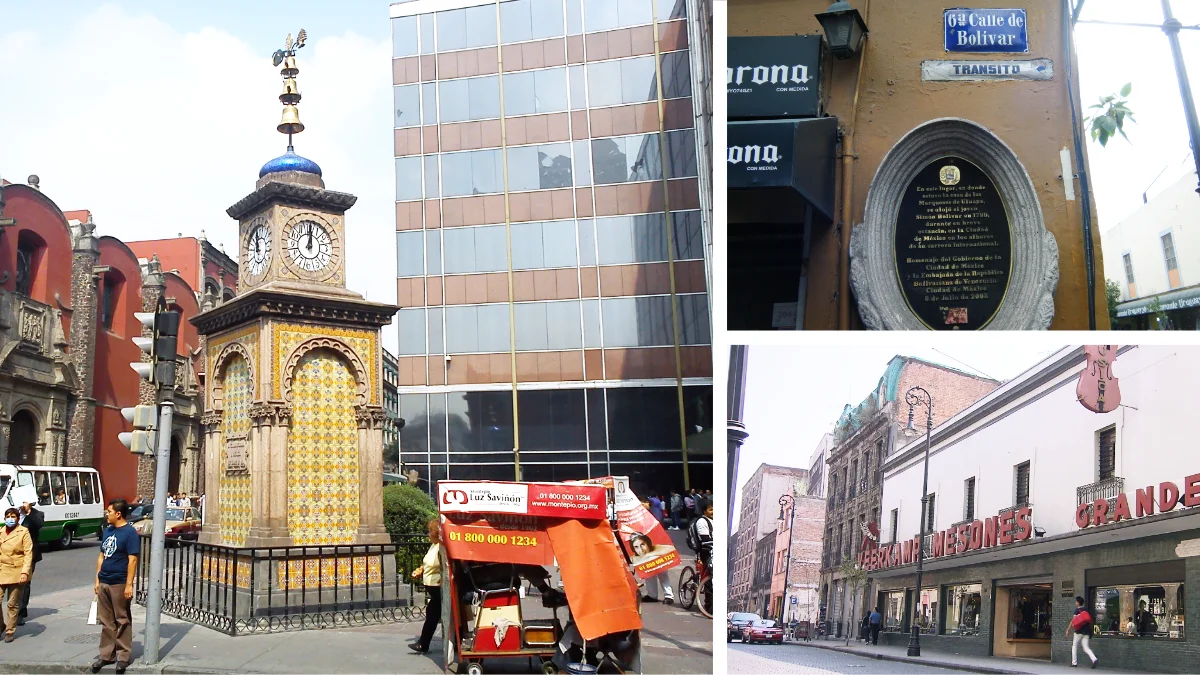 ”Calle de Bolívar”… en honor del llamado “El Libertador”