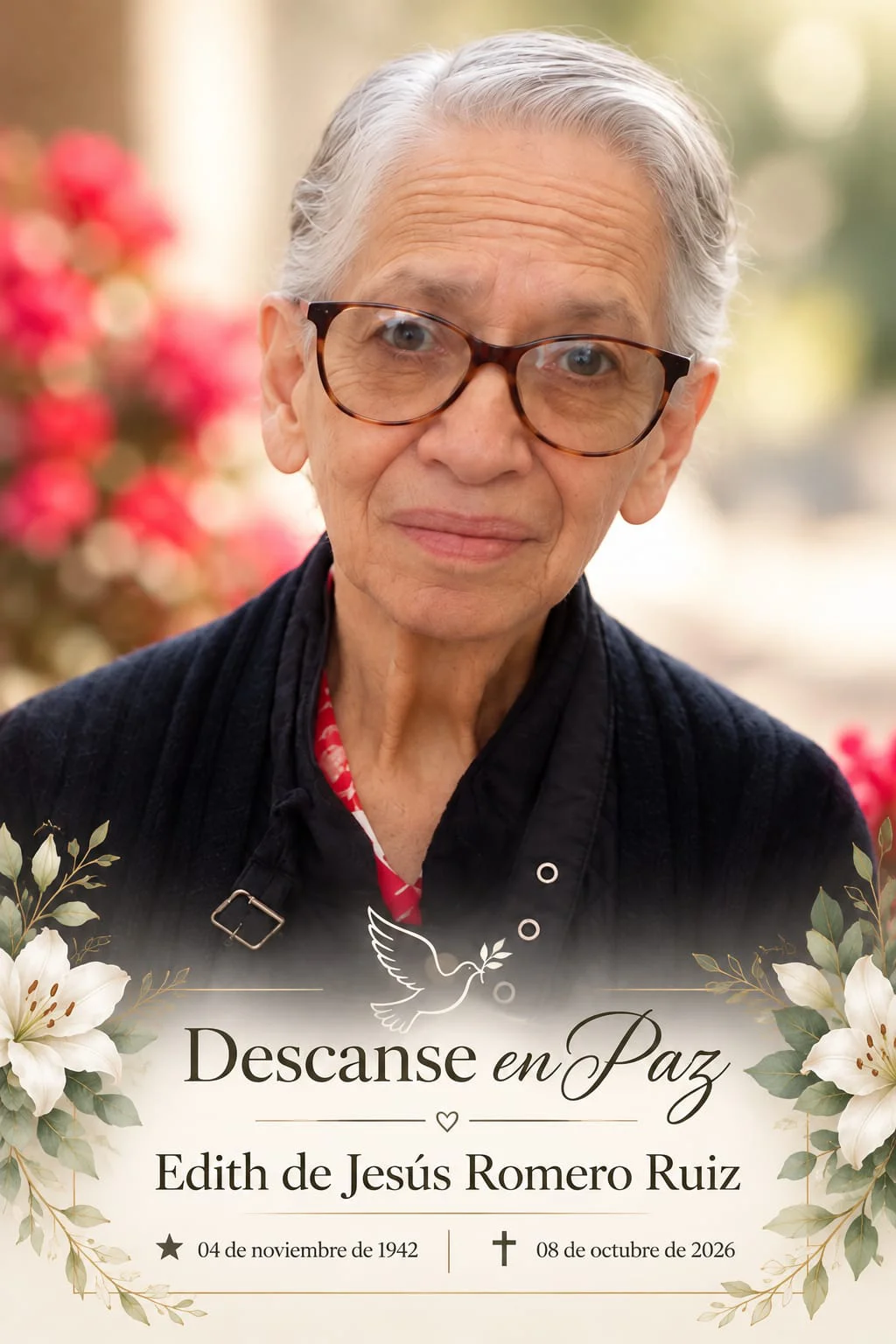 “Edith de Jesús Romero Ruíz”